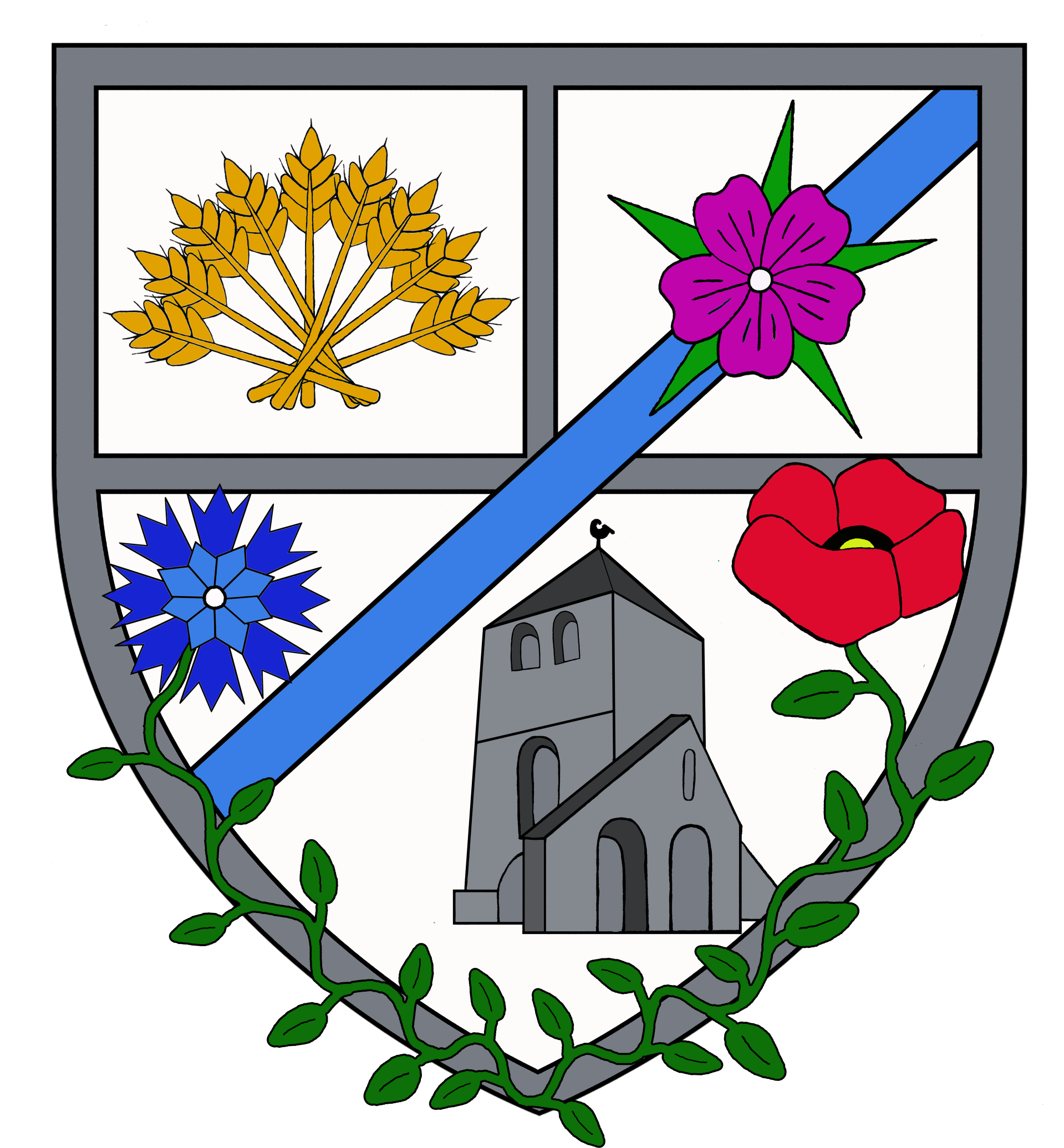 Blason de la commune