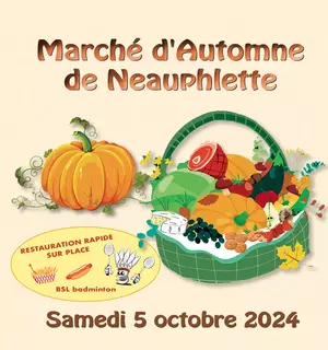 MARCHÉ D'AUTOMNE DE NEAUPHLETTE